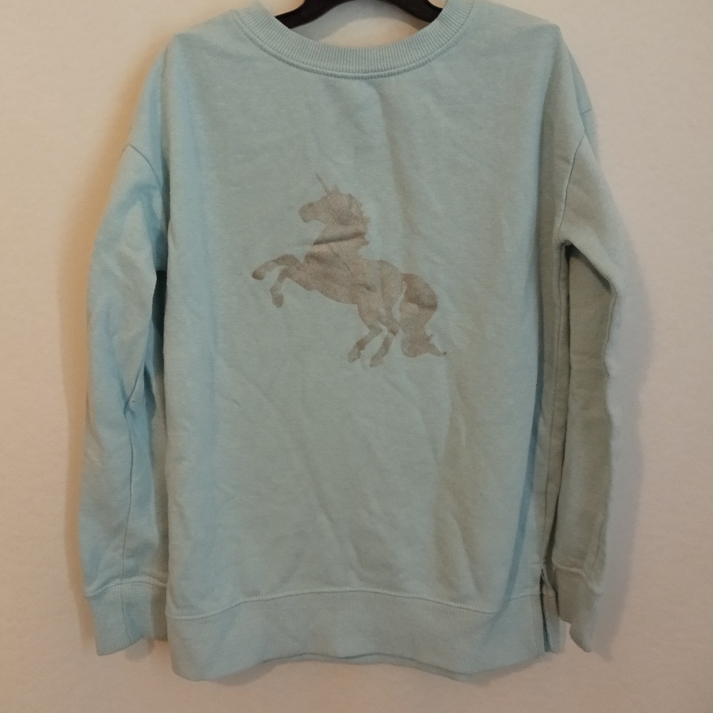 Unicorn sweatshirt 6/6x